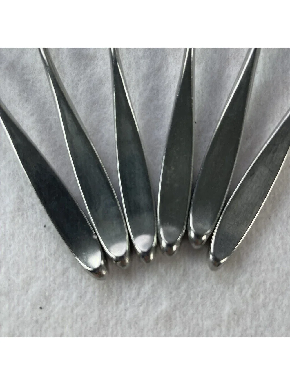 Lauffer Norway Salad Fork Set of 6 Stainless 6 1/8